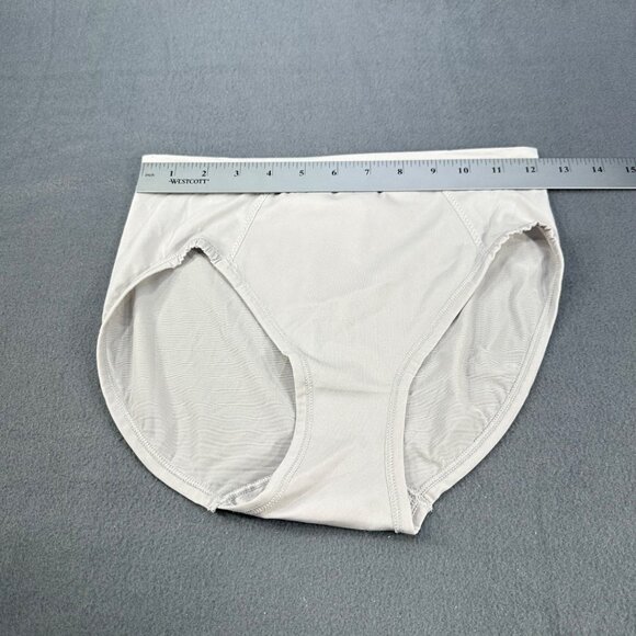 Bali Women's Size Large 7 Panty Hi Cut Smoothing Gray New Without Tags - Picture 5 of 7